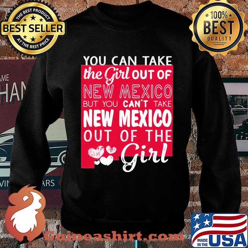 You can take the girl out of new mexico but you can't take michigan out of the girl heart s Sweater