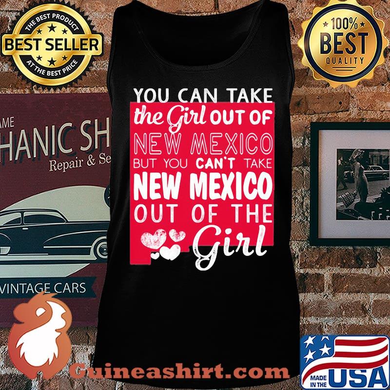 You can take the girl out of new mexico but you can't take michigan out of the girl heart s Tank top