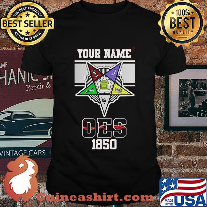Your name oes 1859 stars shirt