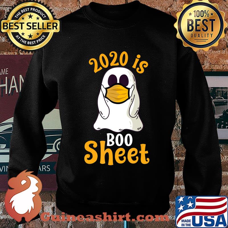 2020 Boo Sheet for Women Men - Ghost in Mask Halloween T-Shirt Sweater