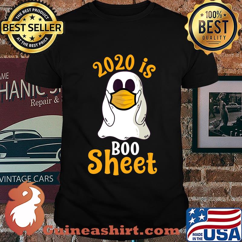 2020 Boo Sheet for Women Men - Ghost in Mask Halloween T-Shirt