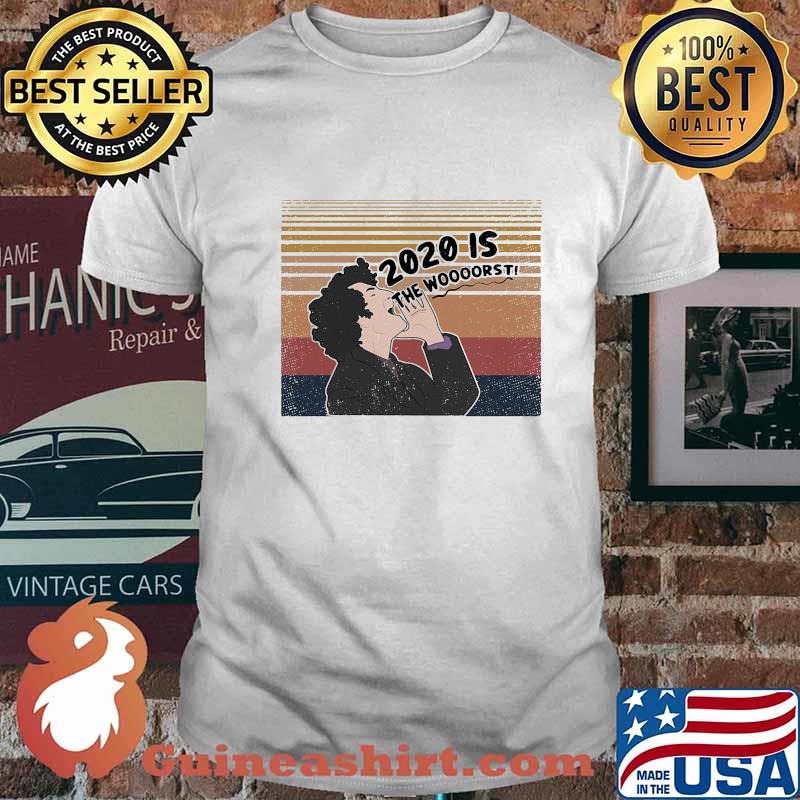 2020 the worst vintage retro shirt