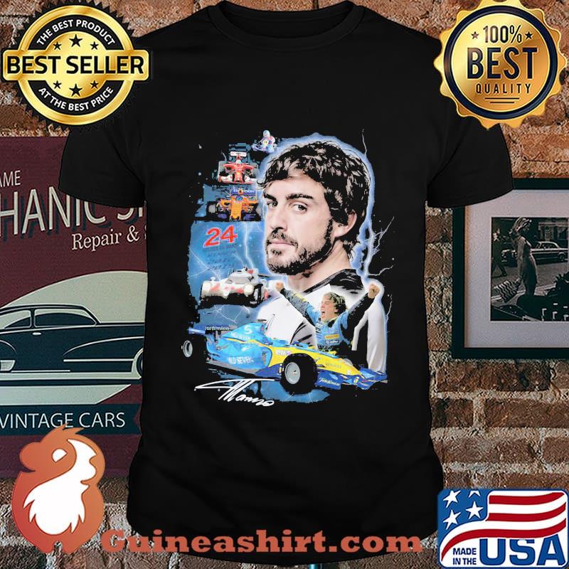 24 racing ryan dalziel signature shirt