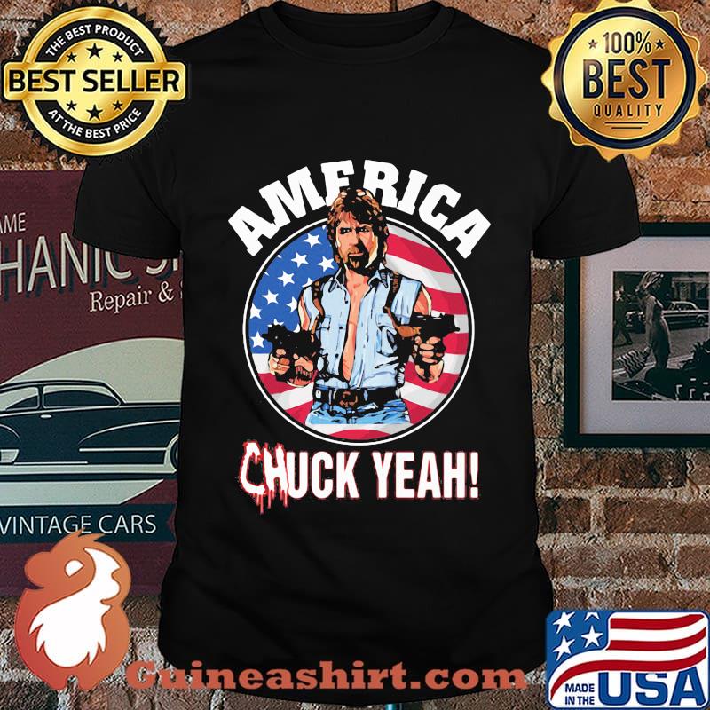 America chuck yeah usa flag 2020 shirt