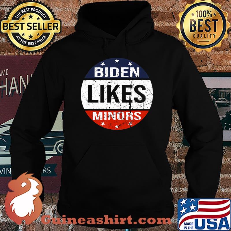 American flag circle Biden Likes Minors 2020 Election T-Shirt Hoodie