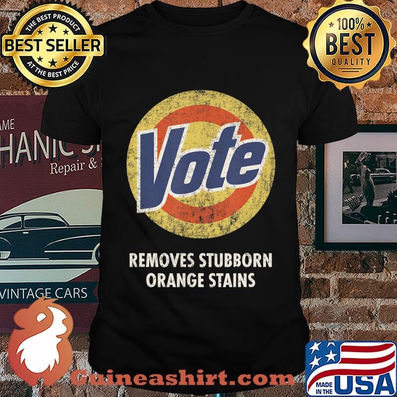 Anti-Trump Vote Funny Detergent Vintage T-Shirt