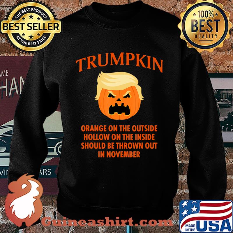 Anti Trumpkin Funny Halloween T-Shirt Sweater