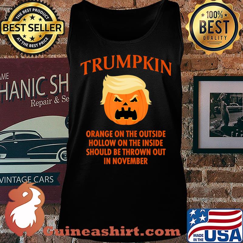 Anti Trumpkin Funny Halloween T-Shirt Tank top