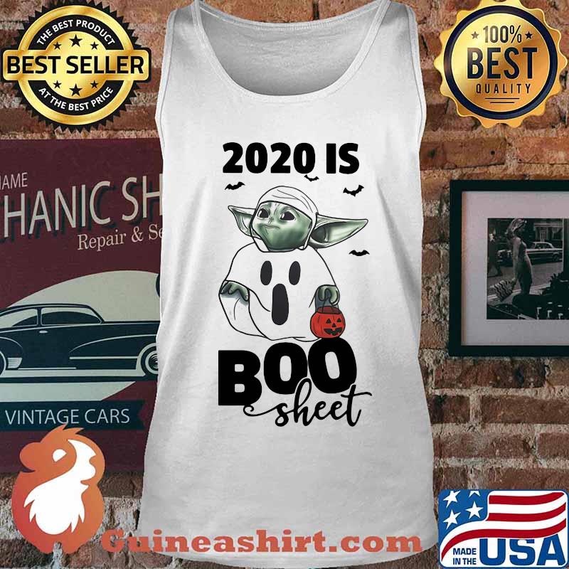 Baby yoda 2020 is boo sheet happy halloween s Tank top