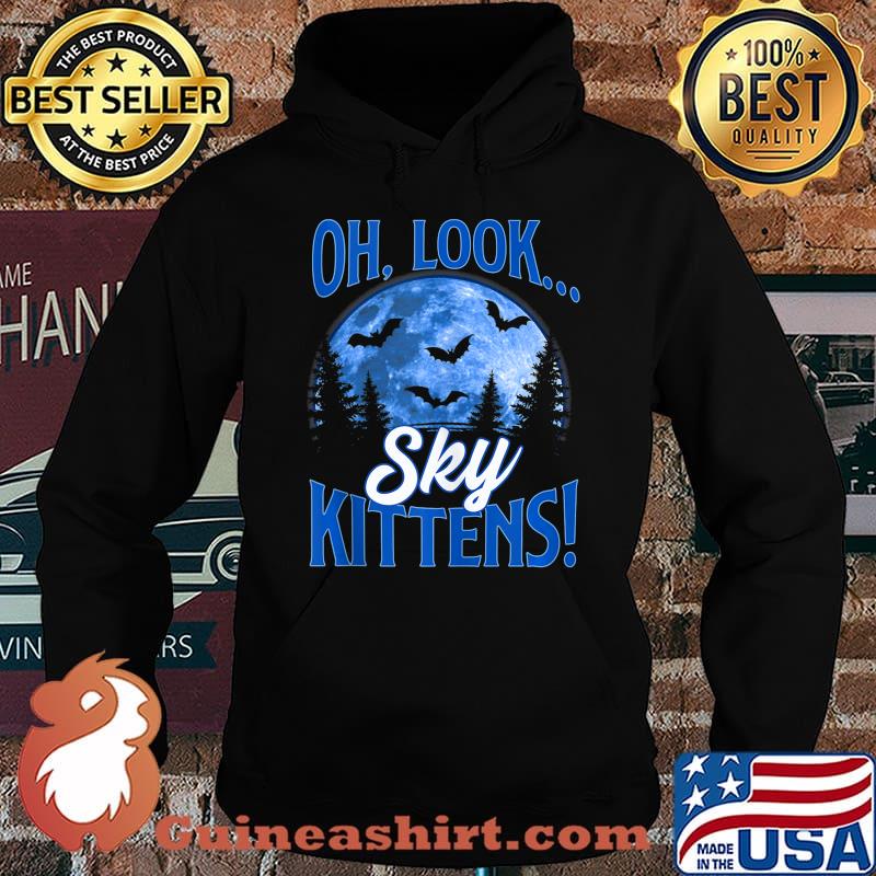 Bat Lover Gift For Men Women Cool Sky Kittens Horror s Hoodie