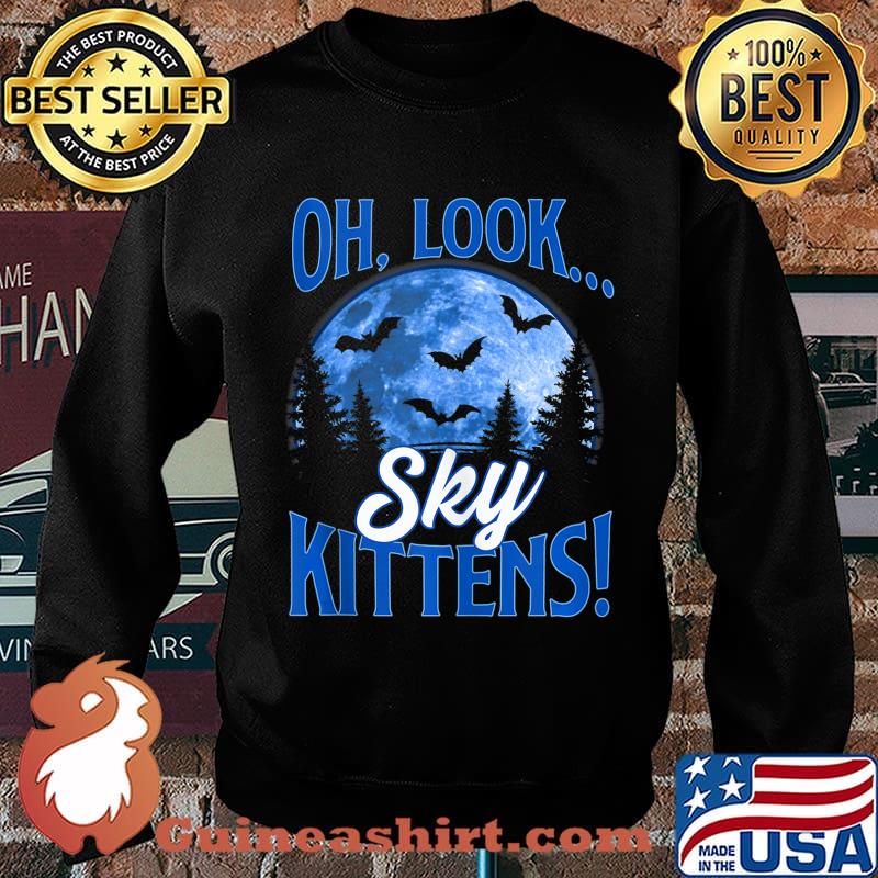 Bat Lover Gift For Men Women Cool Sky Kittens Horror s Sweater