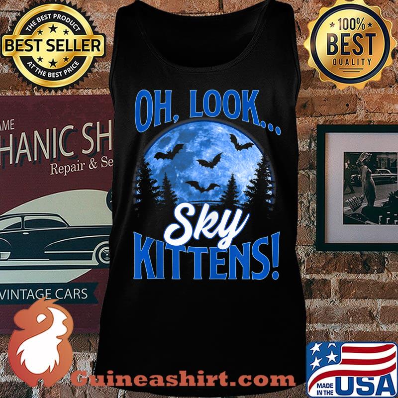 Bat Lover Gift For Men Women Cool Sky Kittens Horror s Tank top