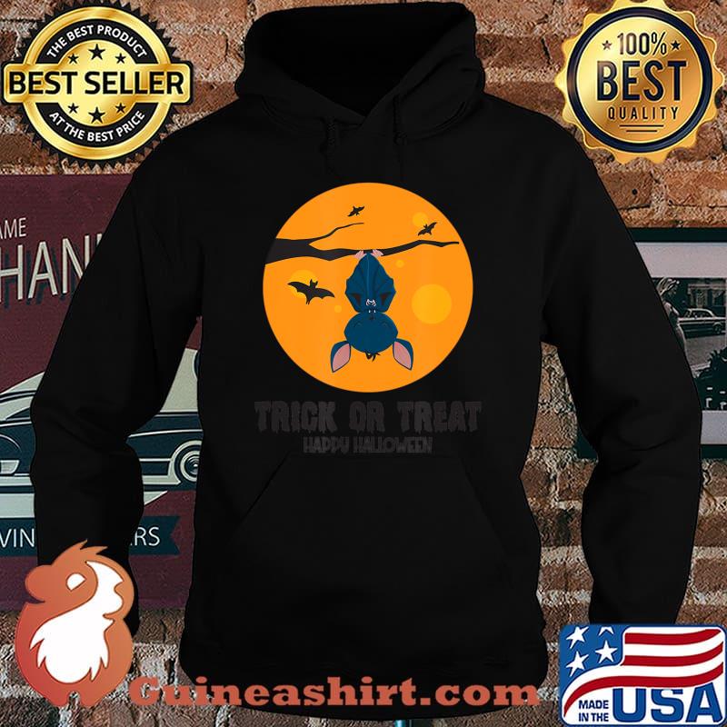 Bat Trick or Treat Happy Halloween DIY Costume Men Women Kid T-Shirt Hoodie
