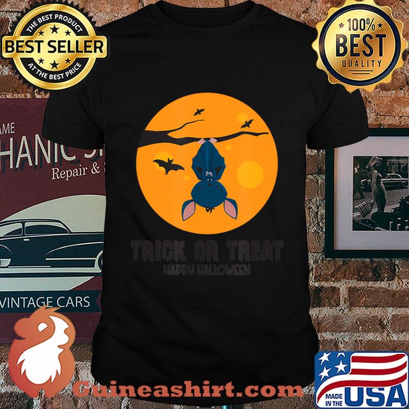 Bat Trick or Treat Happy Halloween DIY Costume Men Women Kid T-Shirt