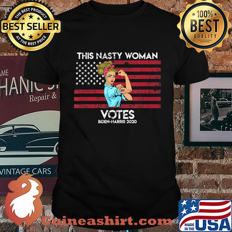 Biden Harris 2020 This Nasty Woman Votes T-Shirt