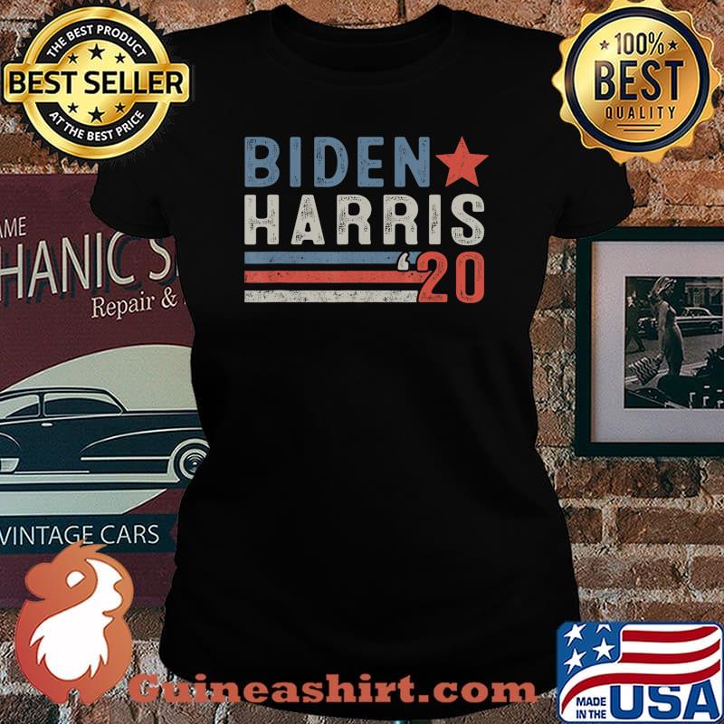 Biden Harris Retro Vintage Design Biden Harris 2020 T-Shirt Laides tee