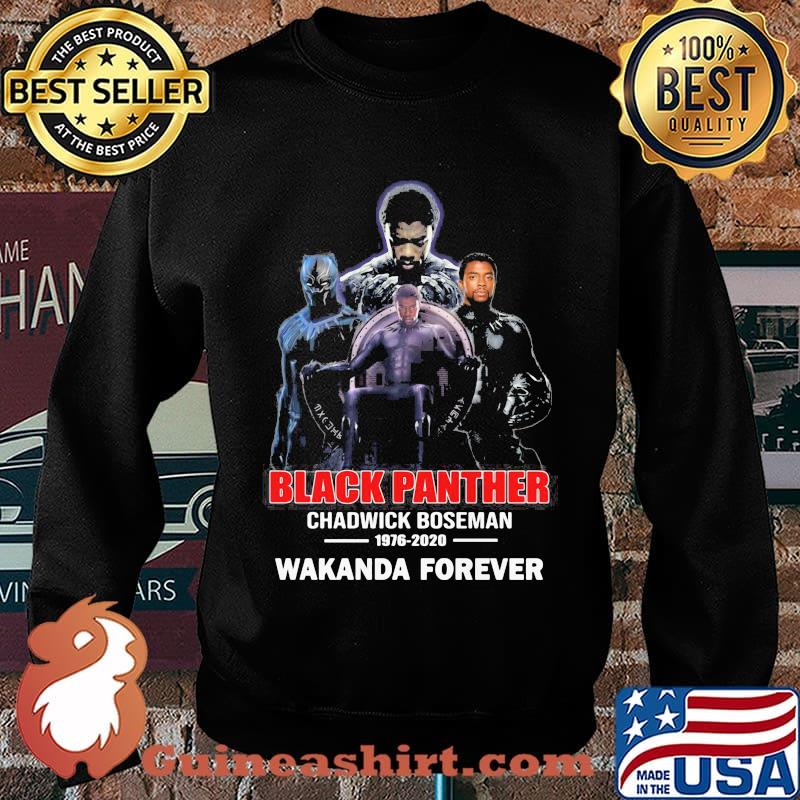 Black panther rip chadwick 1976 2020 wakanda forever s Sweater