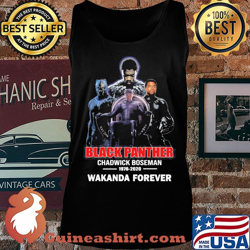 Black panther rip chadwick 1976 2020 wakanda forever s Tank top