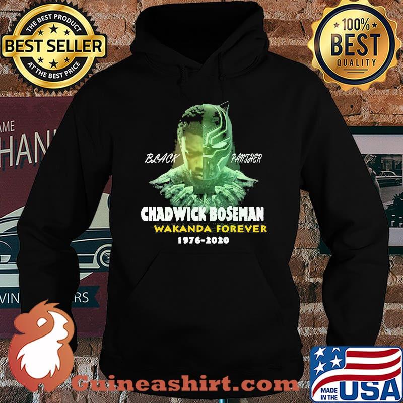 Black panther rip chadwick wakanda forever 1976 2020 s Hoodie