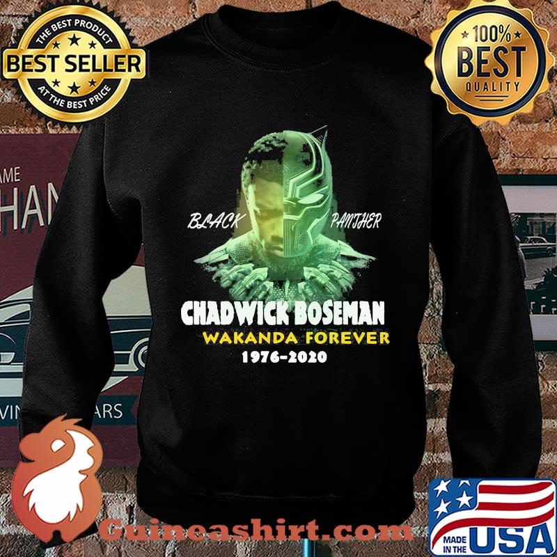 Black panther rip chadwick wakanda forever 1976 2020 s Sweater