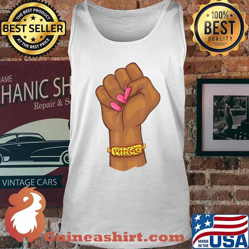 Black Power Feminist Virgo Zodiac Sign T-Shirt Tank top