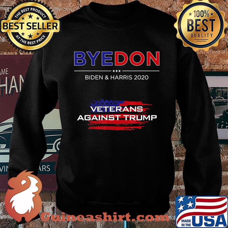 ByeDon Funny Biden & Harris Vets Against Trump Bye Don 2020 T-Shirt Sweater