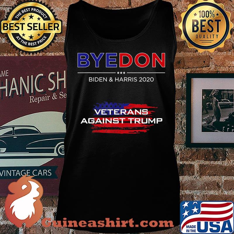 ByeDon Funny Biden & Harris Vets Against Trump Bye Don 2020 T-Shirt Tank top