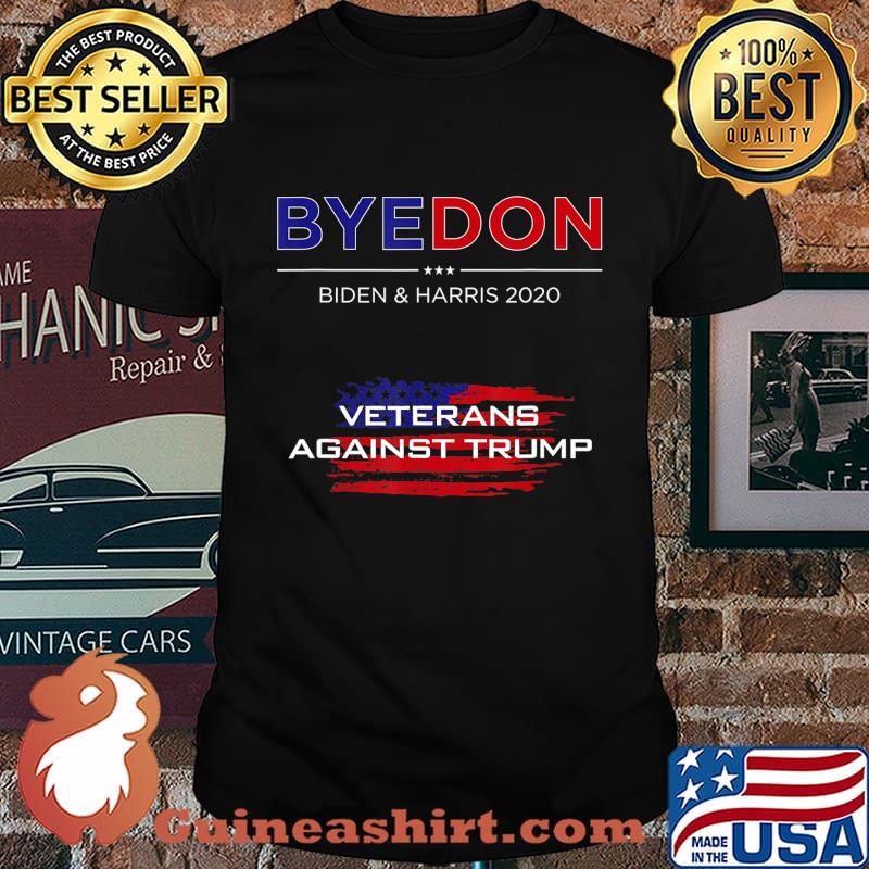 ByeDon Funny Biden & Harris Vets Against Trump Bye Don 2020 T-Shirt