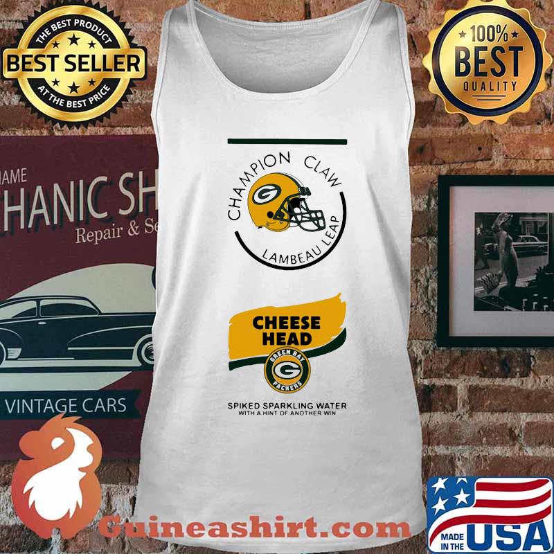 Champion claw lambeau lear cheesehead green bay packers s Tank top