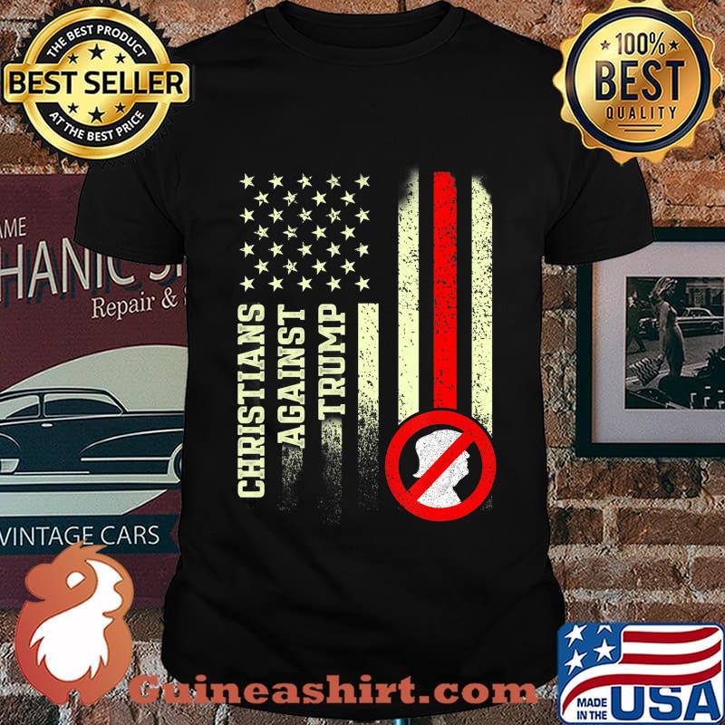 Christians Against Trump 2020 Hard USA Election T-Shirt