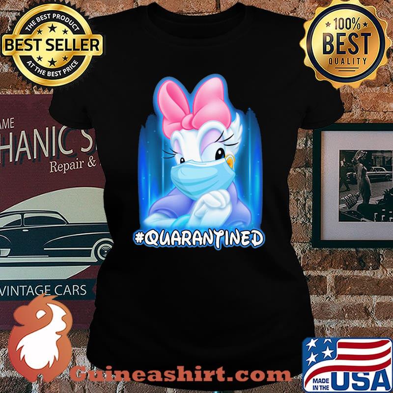 Daisy duck mask quarantined s Laides tee