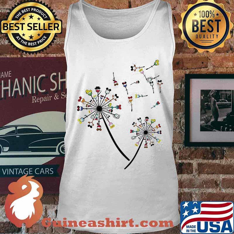 Dandelion flower wine mickey mouse s Tank top