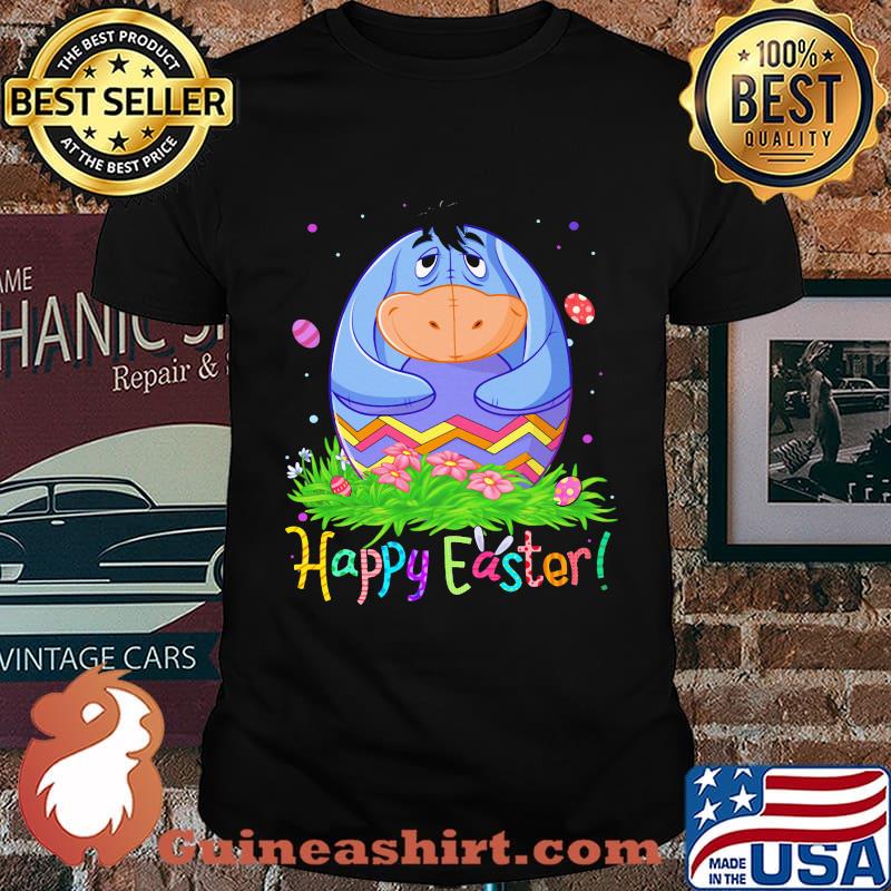Disney eeyore donkey happy easter flower shirt