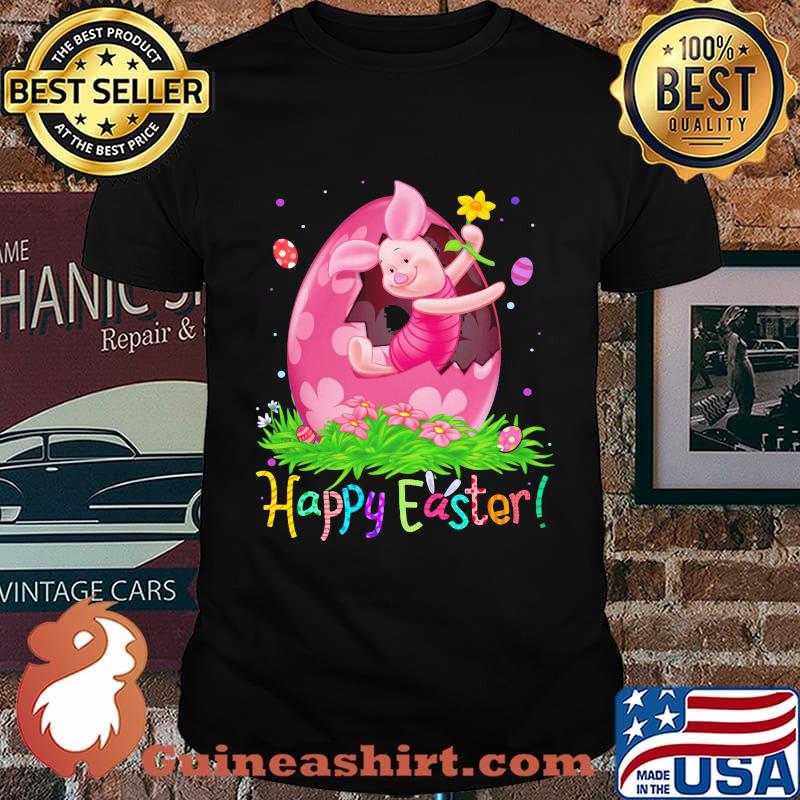 Disney piglet happy easter flower shirt