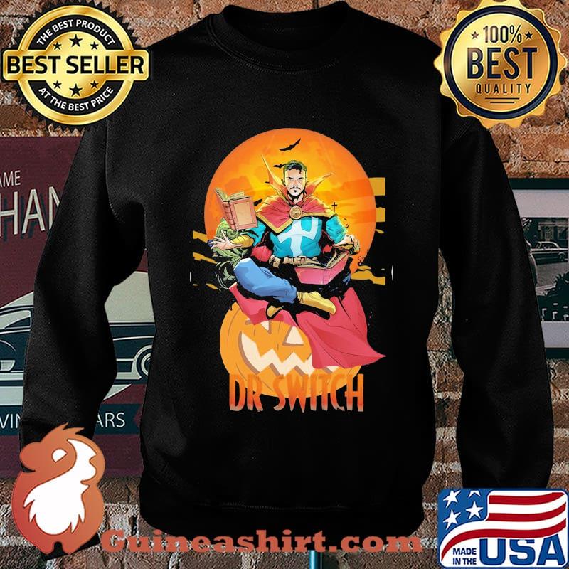 Dr switch heroes pumpkin happy halloween s Sweater
