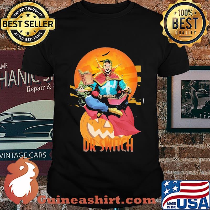 Dr switch heroes pumpkin happy halloween shirt