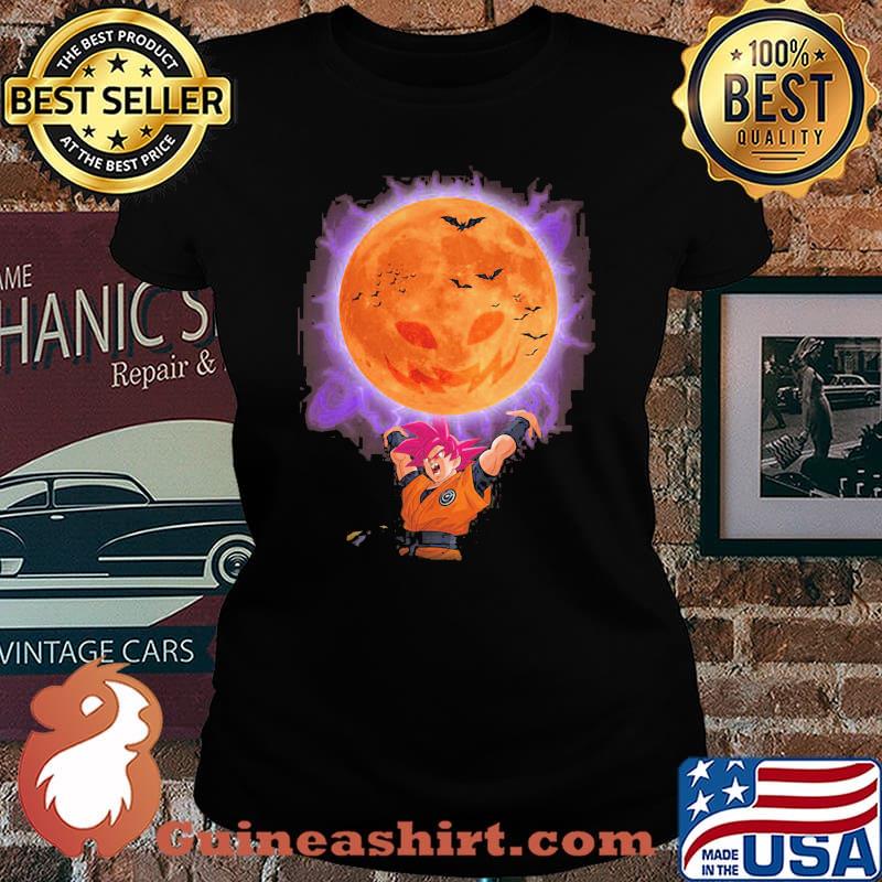 Dragon ball 7 songoku happy halloween s Laides tee