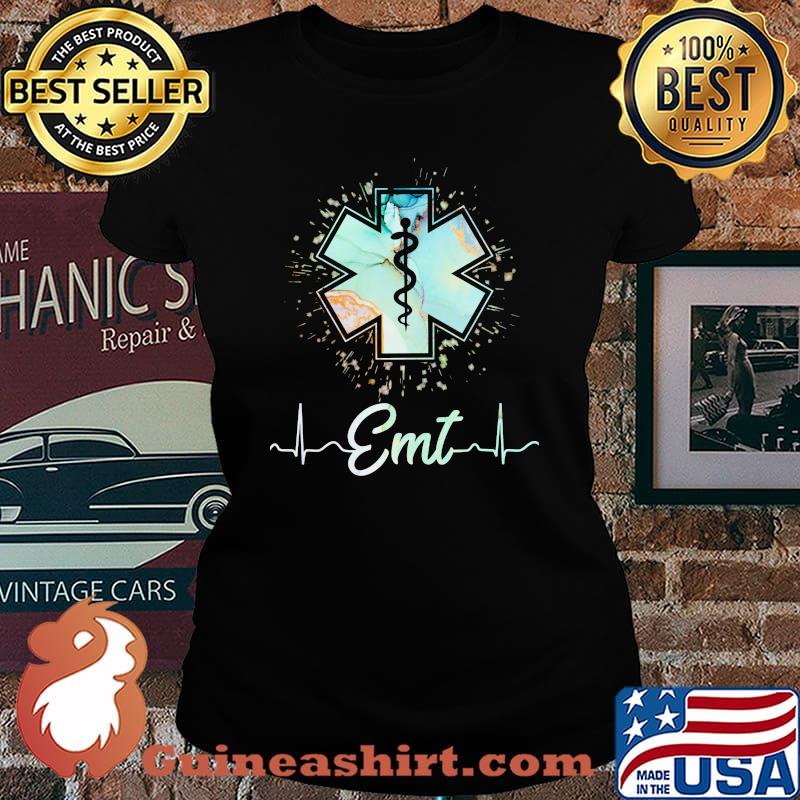 Emt Ems Paramedic Emergency Medical Technician Nurse Shirt Laides tee