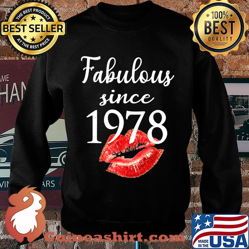 Fabulous Since 1978 Chapter 42 Birthday Gifts Tees T-Shirt Sweater