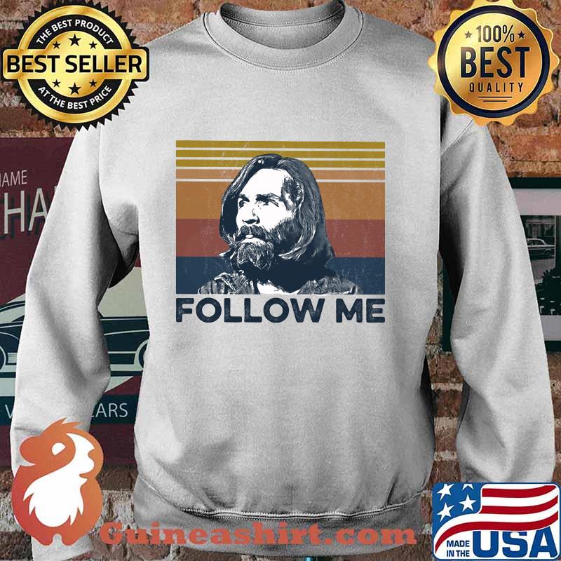 Follow Me True Crime Vintage Retro Shirt Sweater
