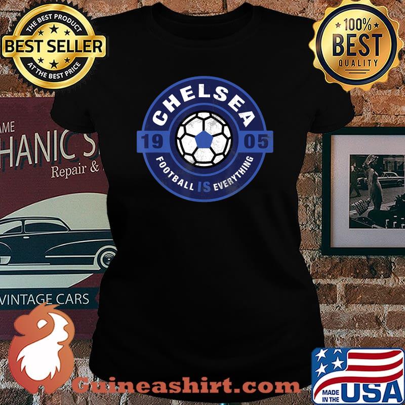 Football Is Everything - Chelsea Fan Retro T-Shirt Laides tee