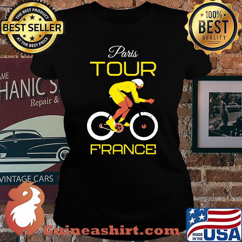 France Tour Fan Cycling Paris French Bike Love Cycle Sweats Laides tee