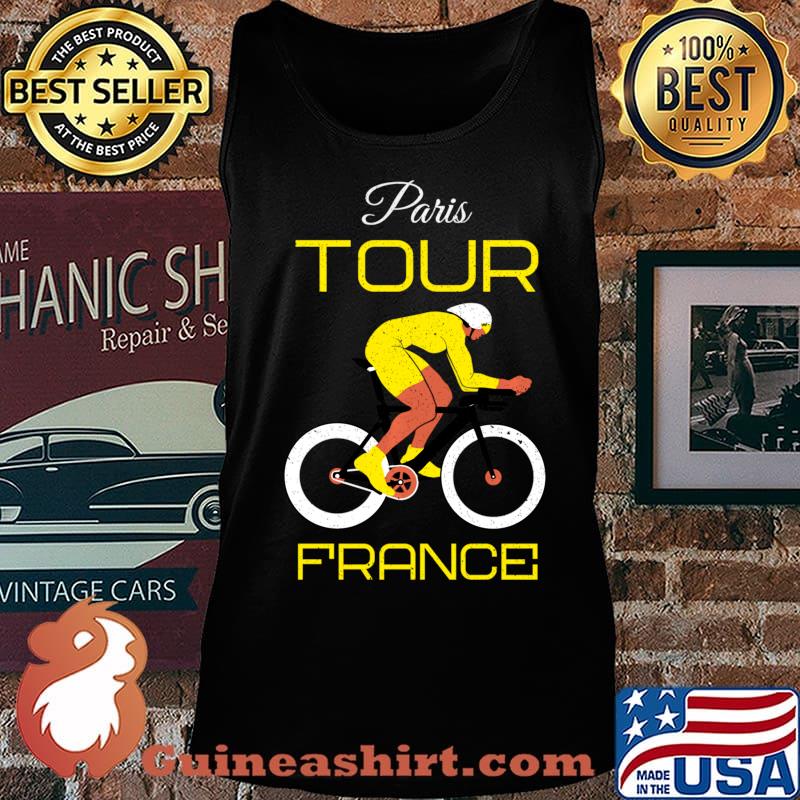 France Tour Fan Cycling Paris French Bike Love Cycle Sweats Tank top