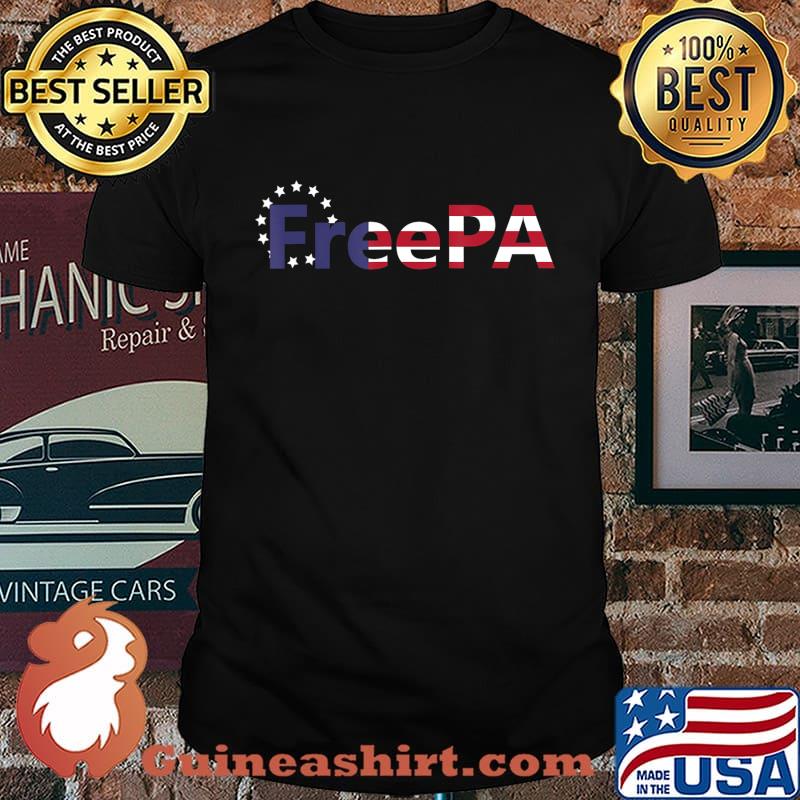 Free PA American flag T-Shirt