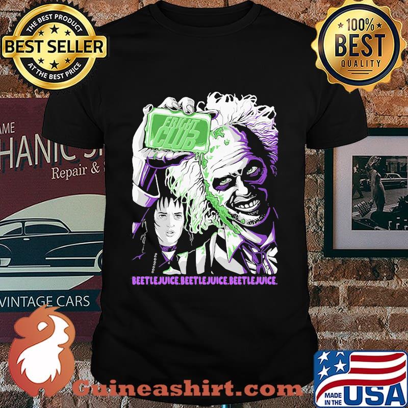 fright club beetlejuice beetlejuice beetlejuice halloween shirt