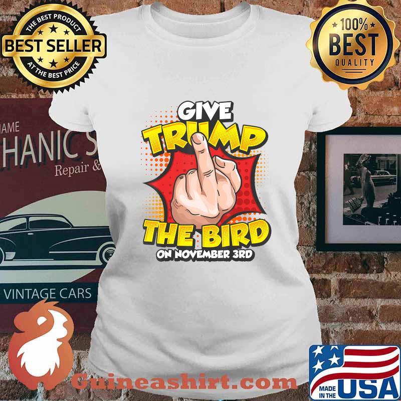 Funny Anti Trump Vote Political Dump Trump November 3rd T-Shirt Ladies tee