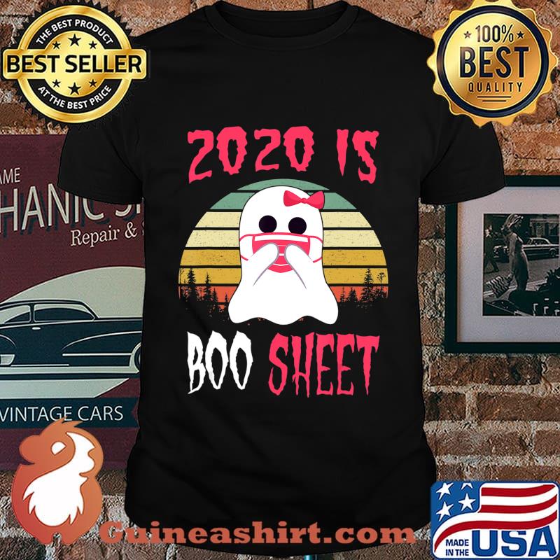 Funny Ghost Halloween Fall Tee 2020 Is Boo Sheet Quarantine T-Shirt