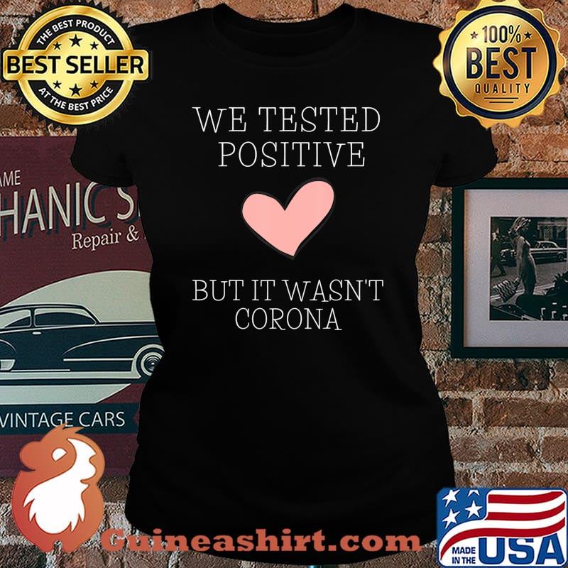 Funny Quarantine Baby Pregnancy Announcement T-Shirt Laides tee