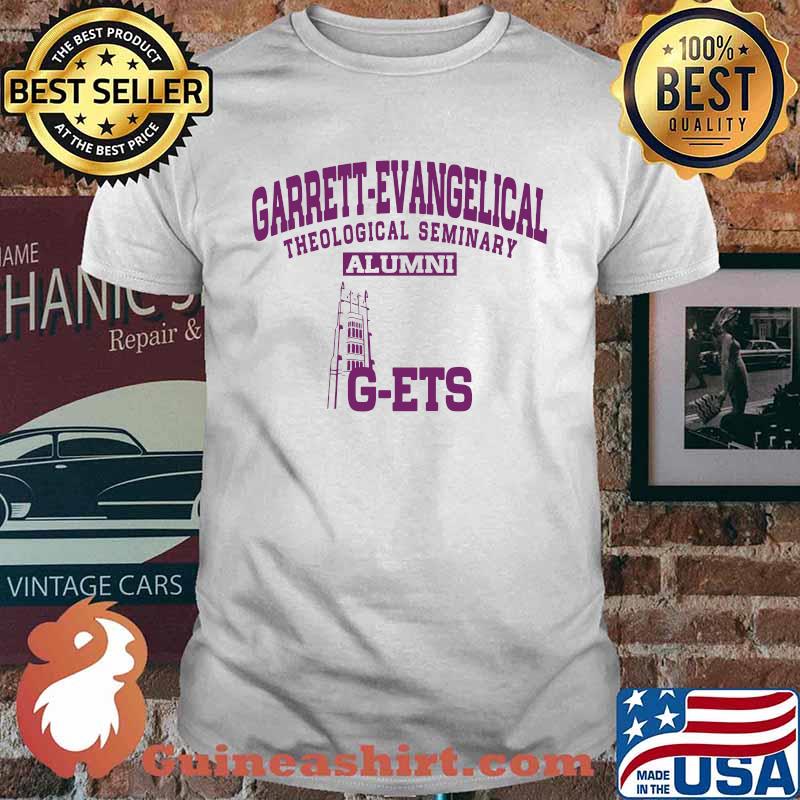 Garrett evangelical theological seminary alumni logo shirt