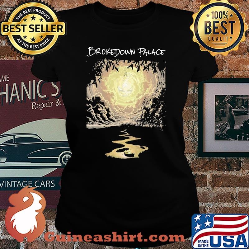 Grateful dead band brokedown palace moon s Laides tee